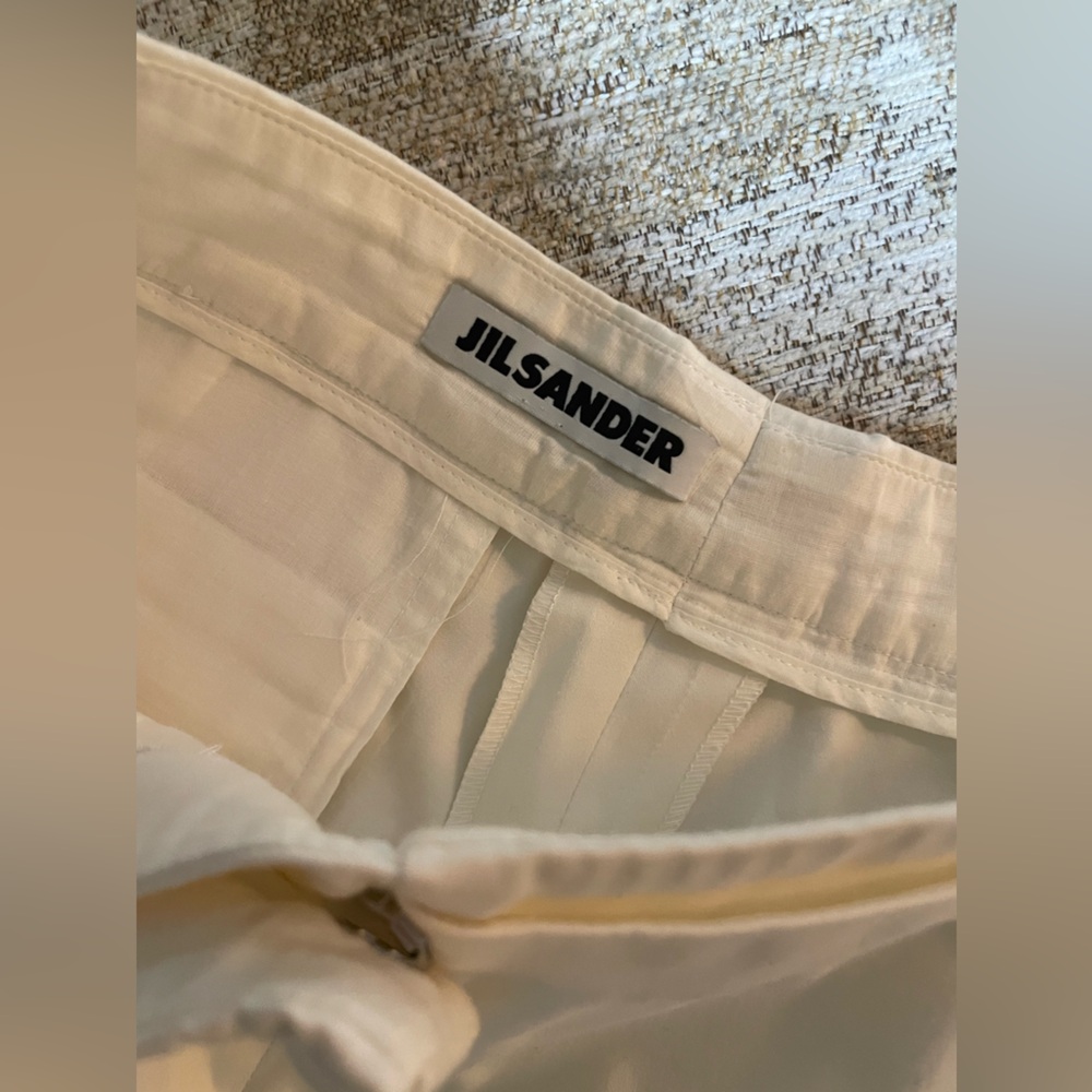Jil Sander Cream Pants